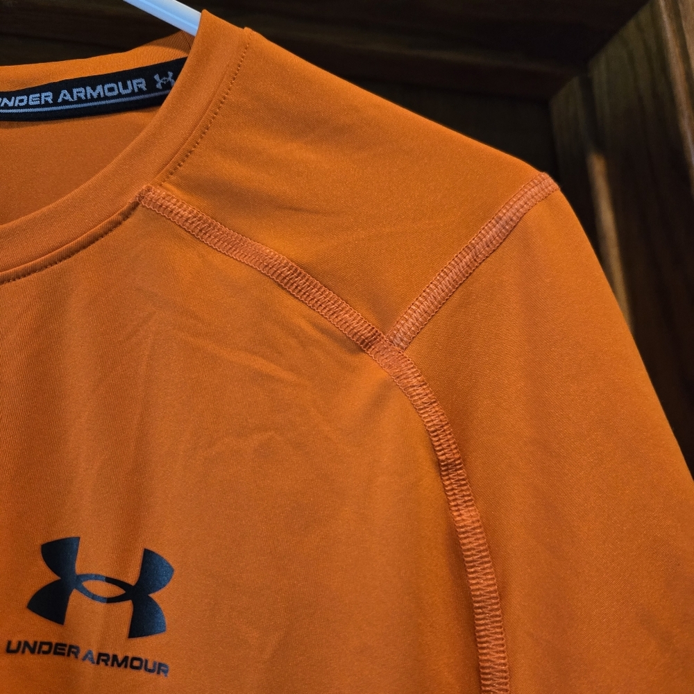Under Armour Orange Short Sleeve Tee - Picture 10 of 16
